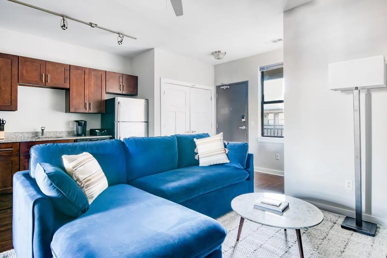 アパート Cozysuites Music Row Charming 1Br Free Parking 49 ナッシュビル 米国
